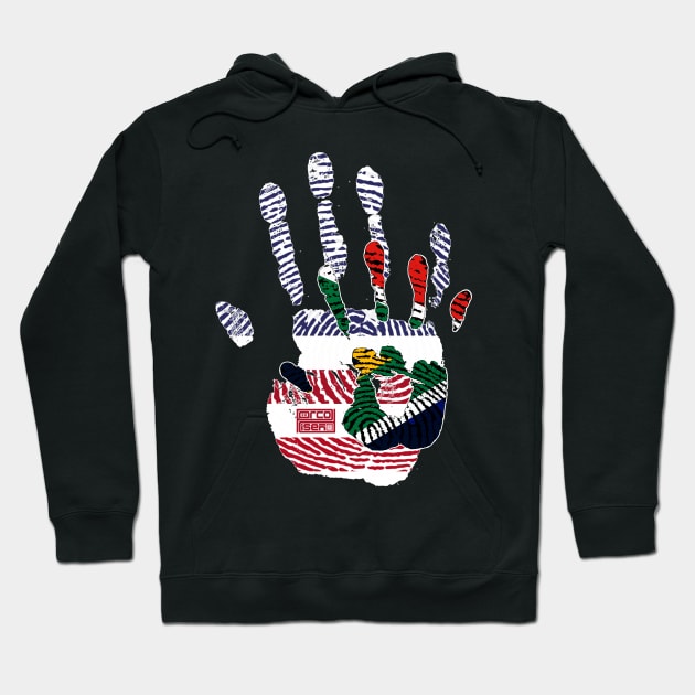 Africa It's in my DNA America African Heritage Pride Hoodie by porcodiseno